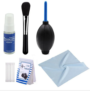 Kit de Limpeza de Lentes (6 peças)