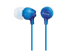 Fone de Ouvido Sony MDR-EX15LP (Blue)