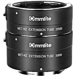 Adaptador De Extensão Macro Automática Commlite CM-MET-NZ Para Câmeras Nikon Z Mount
