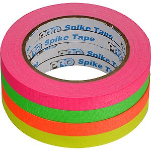 Kit De Fitas Spike Tape Gaffer Fluorescente