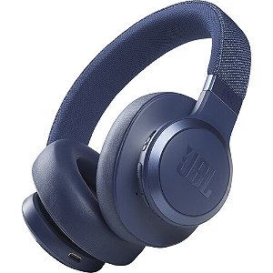 Fone De Ouvido Headphone JBL Live 660NC Bluetooth (Blue)