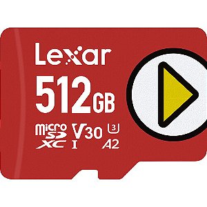 Cartão de Memória micro SD LEXAR 512GB (150 MB/s)