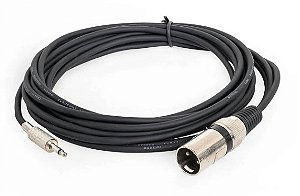 Cabo P2 para XLR Macho Mono 1 metro