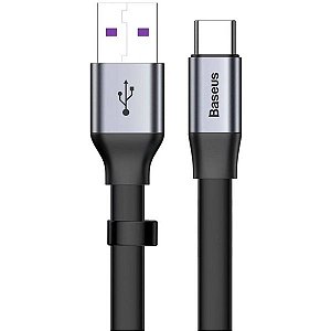 Cabo USB-A a USB-C Baseus CATMBJ-BG1- Black 23cm
