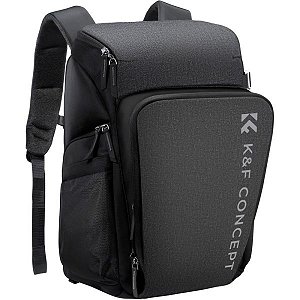 Mochila para Câmera K&F Alpha Backpack - Cinza 25L