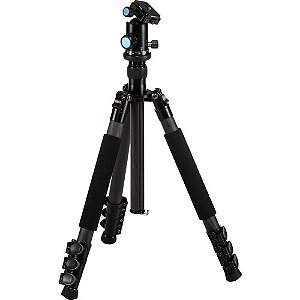 Tripé Sirui ET-2204 com cabeça esférica E-20 (suporta 12Kg)