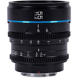 Lente SIRUI Night Walker 35mm T1.2 S35 Cine para Sony E APS Lente SIRUI Night Walker 35mm T1.2 S35 Cine para Sony E APS