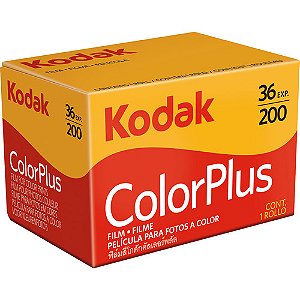 Filme negativo colorido Kodak ColorPlus 200 (filme em rolo de 35 mm, 36 exposições)
