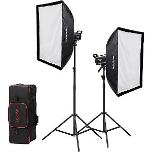 Luz de vídeo LED bicolor Godox SL60IIBI (kit de 2 luzes)