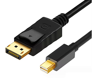 Mini dp para cabo dp 4K (1m)