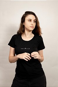 Camiseta Baby Look FOTÔMETRO em Bordado