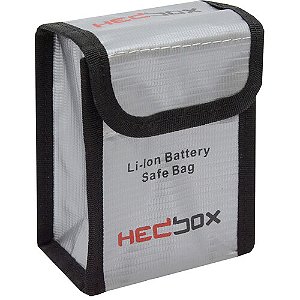 Bolsa de segurança para bateria de íons de lítio Hedbox FIREBAG-M (média)