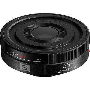 Lente Panasonic Lumix S 26mm F/8 (Mount L)