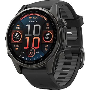 Smartwatch Garmin Fenix 8 Sapphire 43mm (Carbon Gray/ Titanium Black)