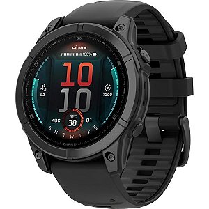 Smartwatch Garmin Fenix E 47mm Stainless Steel (Black)