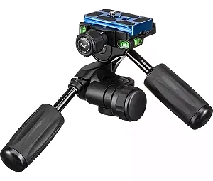 Cabeça de tripé 3D BENRO HD1A de 3 vias (Suporta 5Kg)