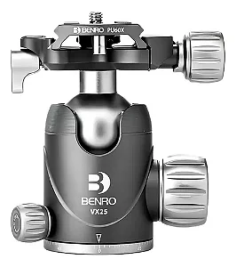 Cabeça de Tripé Ball Head BENRO VX25 com duplo PAN (suporta 25kg)