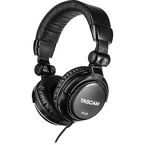 Fones de ouvido de estúdio TASCAM TH-02 (preto)