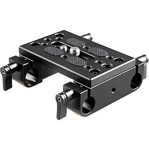 Smallrig 1775 Placa de montagem com braçadeiras de haste duplas de 15mm