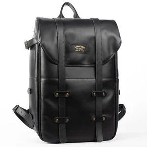 Mochila Couro Preto Arya Special (01116)