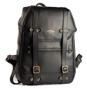 Mochila Couro Preto Arya Special (01116)