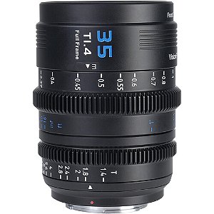 Lente Sirui VP-1 Vision Prime 35mm T1.4 Full-Frame Cine Lens (Multi-Mount, Black)