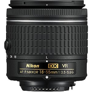 Lente Nikon AF-P DX 18-55mm f/3.5-5.6G VR