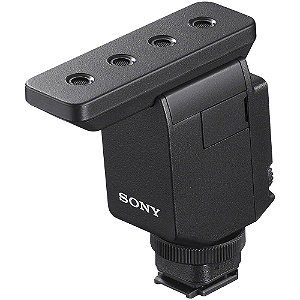 Microfone Sony ECM-B1M para Câmera Sony - Preto