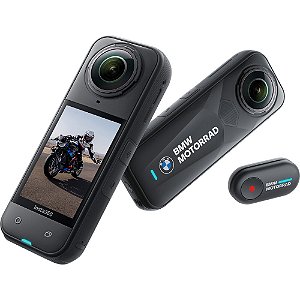 Câmera de Ação Insta360 X5 BMW Motorrad 8K - Preto (CINSAAHA-X531)