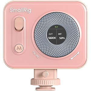 SmallRig 4786 Mini Luz LED de Vídeo Vibe P96 Pro 5 W - Rosa