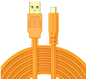 Cabo Tethering USB-C para USB (1,5 metros)