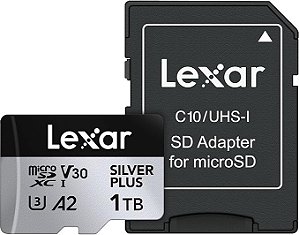Cartão de memória micro SD 1TB LEXAR
