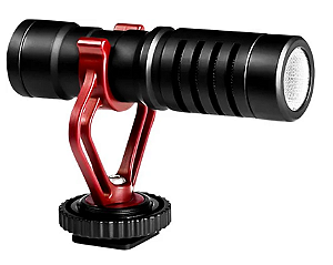 Microfone Shotgun Universal Shot-Go