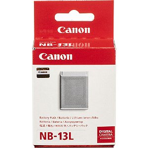 Bateria de íon de lítio Canon NB-13L (3,6 V, 1250 mAh)