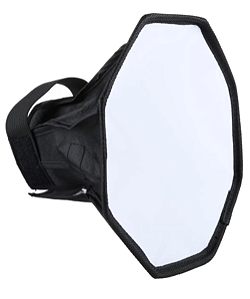Mini Softbox Octogonal 15cm Para Flash Speedlite Greika GMF-15