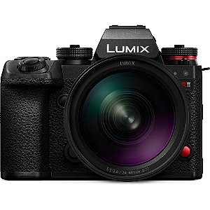 Câmera Panasonic LUMIX S1R II com Lente 24-60mm f/2.8