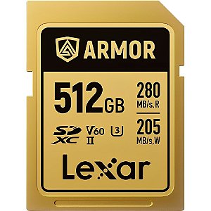 Cartão de Memória SD 512GB Lexar Armor Gold V60