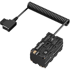 SmallRig 4884 D-Tap para bateria fictícia NP-F de dupla face