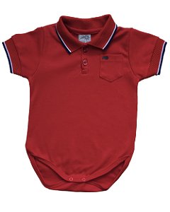 Polo Stellar - Suedine Vermelha