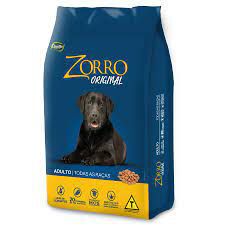 Ração Zorro Original Adulto Carne Sem Corantes 15kg