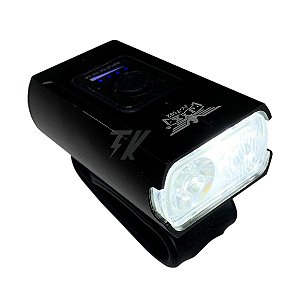 Farol de Bike JY-7592,  Com 2 LEDS T6 e COB, 6 Modos