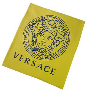 CAMISETA PLUS SIZE MASCULINA VERSACE ALGODÃO PRETA G3 AO G8