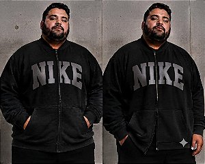 BLUSA MOLETON MULTIMARCAS MASCULINO PLUS SIZE ZÍPER G4 AO G9 200 KILOS