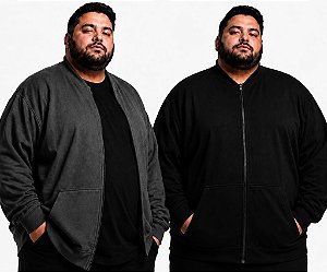 BLUSA MOLETON MASCULINO PLUS SIZE G4 AO G9 200 KILOS