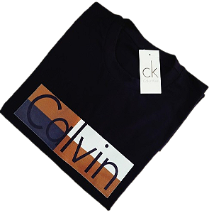 Camiseta Calvin klein Plus Size Preta G4 ao G9