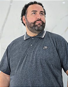 POLO NIKE MRSCLA GRAFITE G3 AO G9  PLUS SIZE