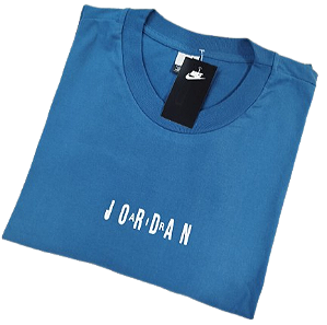 Camisetas Jordan Masculina G4 AO G9 Extra Plus Size Preta