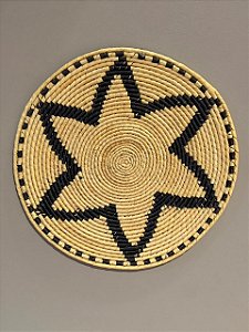 Disco - Mandala Palha - 30CM