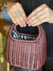 Bolsa Ratan - Roxa