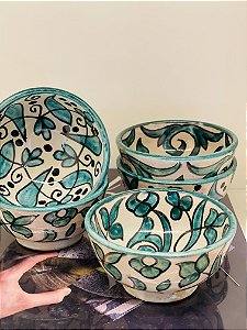 Bowl Marroquino - Verde - Cerâmica - Tamanho Pequeno